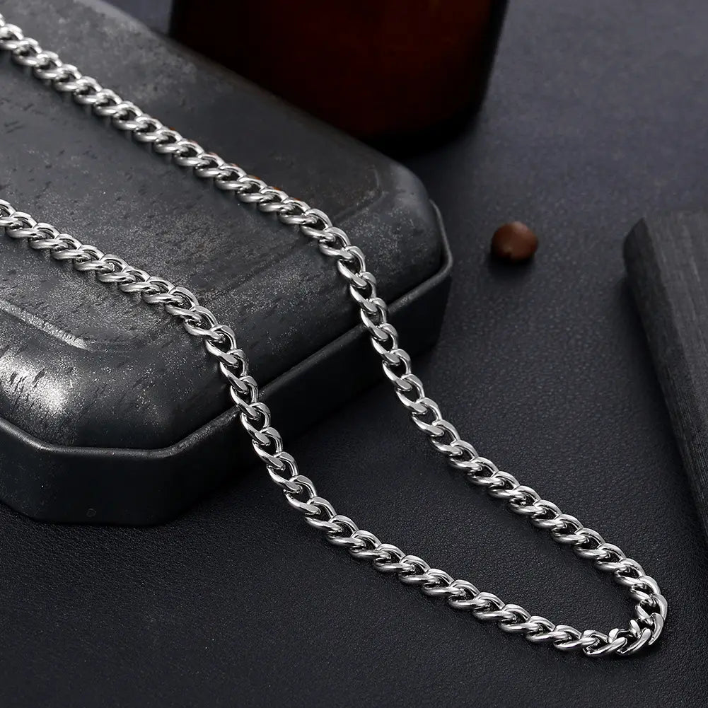 Nexovora™ Urban Luxe Stainless Steel Chain – Premium Hip Hop Edition for Men
