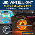 Nexvora™ Universal Bike LED Strip Light – Yellow & White Waterproof Dual-Mode Motorcycle Lighting Kit for Night Safety & Visibility Upgrade