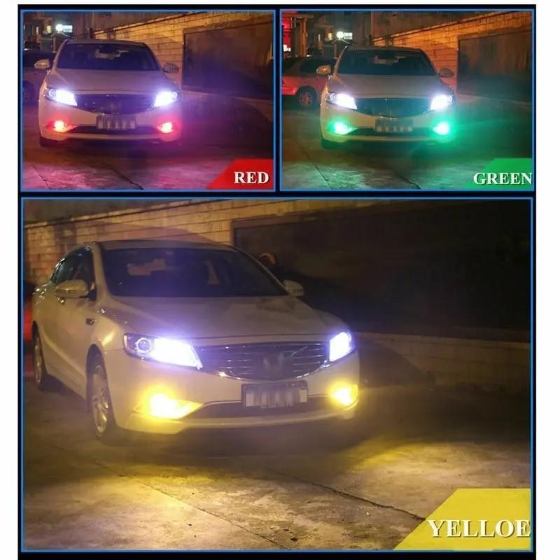 Nexvora™ LED Parking Lights with Remote Control – 16 Colors RGB SMD Car Atmosphere Lights, Universal Interior Mood Lighting Kit (Pakistan Edition)