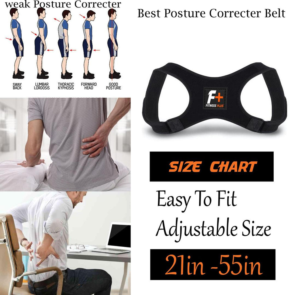 Nexvora™ Posture Corrector Belt – Adjustable Back Support Brace for Spinal Alignment, Comfortable Posture Improvement & Daily Wear Relief