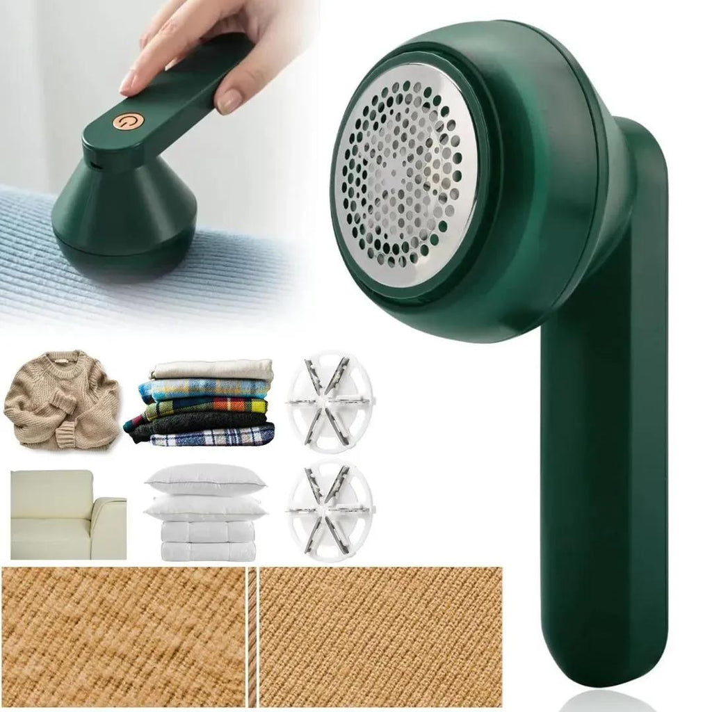 Nexvora™ FabricCare Elite – Iconic Premium Electric Lint Remover (Rechargeable)