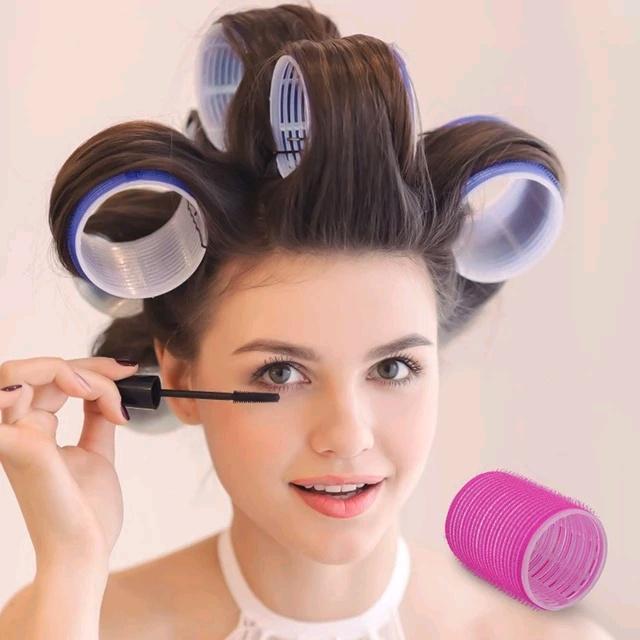Nexvora™ Stylish Hair Rollers for Women – Durable ABS Plastic Heatless Curling Set, New Arrival Hair Styling Tools for Volume & Waves