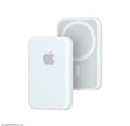 Nexvora™ MagSafe Wireless Power Bank 5000mAh – Fast Charging Magnetic Portable Charger, Slim White Battery Pack for iPhone & Smartphones