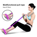 Nexvora™ Purple Foam Pull Rope – 47×25cm Home Gym Resistance Trainer, Full Body Workout & Strength Exercise Equipment