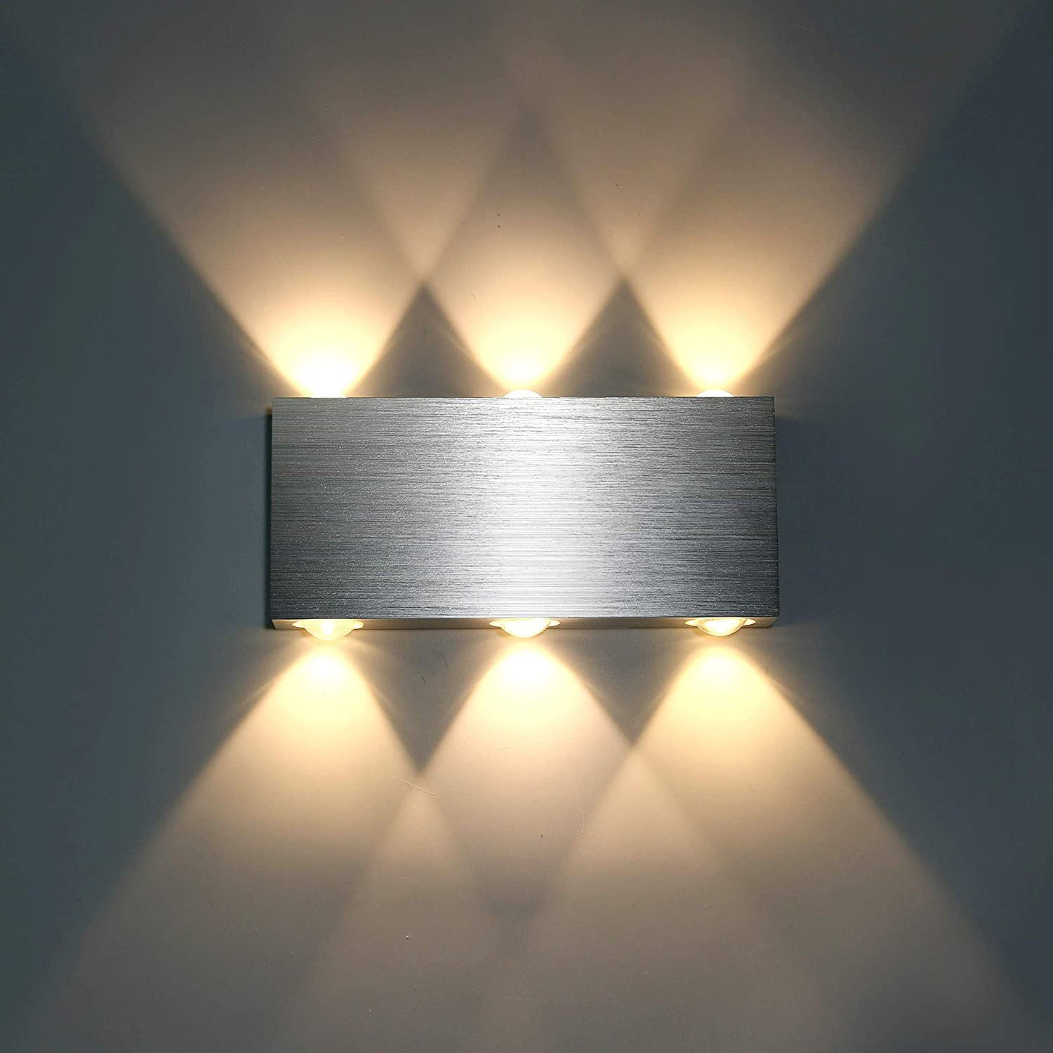 Nexvora™ Modern Square Wall Lamp – Aluminum 2024 LED Wall Light Fixture, Minimalist Indoor/Outdoor Decorative Lighting for Home & Office