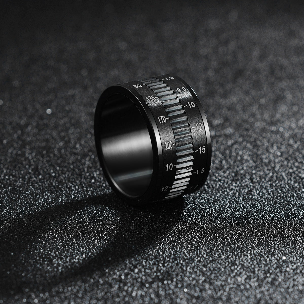 Nexvora™ Titanium Steel Camera Lens Ring – Black 12mm Premium Protective Lens Frame for Smartphones, Scratch-Resistant Metal Design