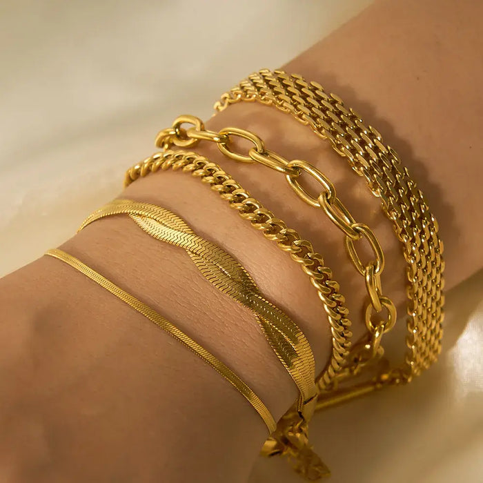 Nexovora™ Élysian Cross Bracelet – 12mm Titanium Steel Edition for Women