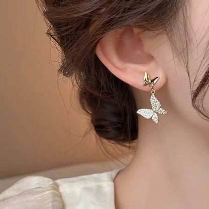 Nexovora™ Flutter Luxe Butterfly Earrings – Premium Edition for Women