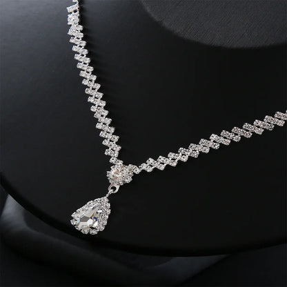 Nexovora™ Royale Brilliance Bridal Necklace – Diamond-Inspired Wedding Edition