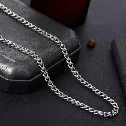 Nexovora™ Urban Luxe Stainless Steel Chain – Premium Hip Hop Edition for Men