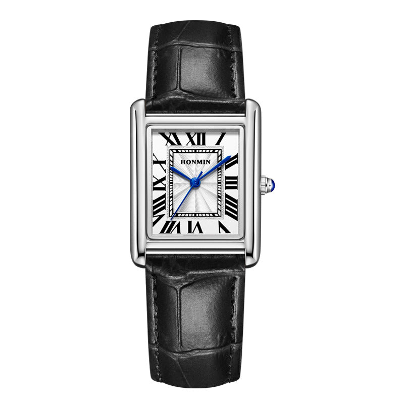 Nexovora™ Eternal Duo Quartz Watch Set – Matching Square Edition for Couples