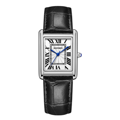 Nexovora™ Eternal Duo Quartz Watch Set – Matching Square Edition for Couples