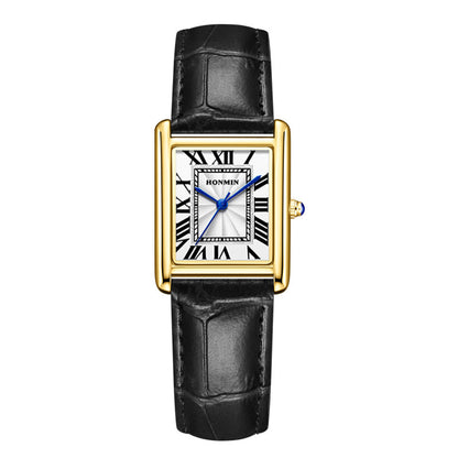 Nexovora™ Eternal Duo Quartz Watch Set – Matching Square Edition for Couples